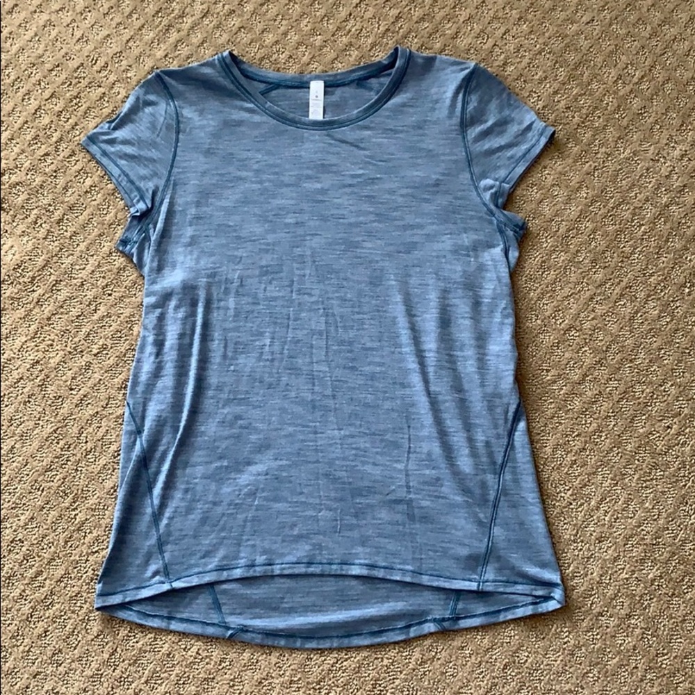 lululemon blue shirt